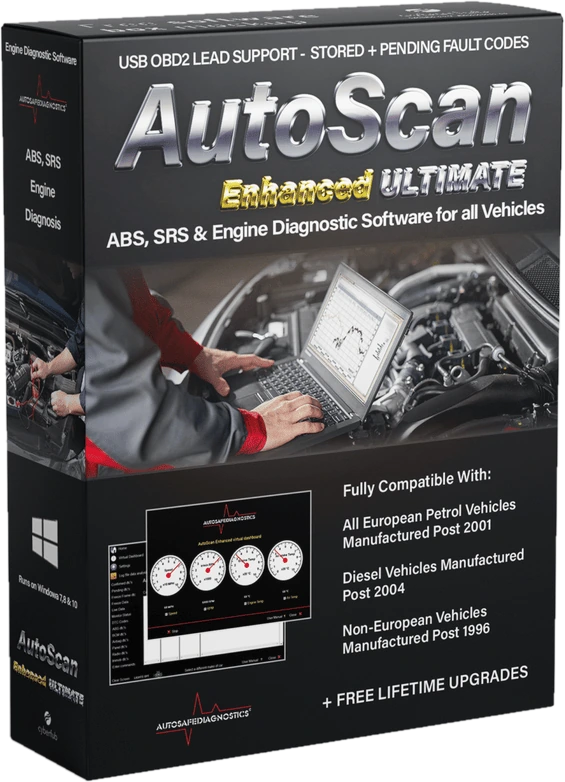AutoScan Enhanced ULTIMATE packaging
